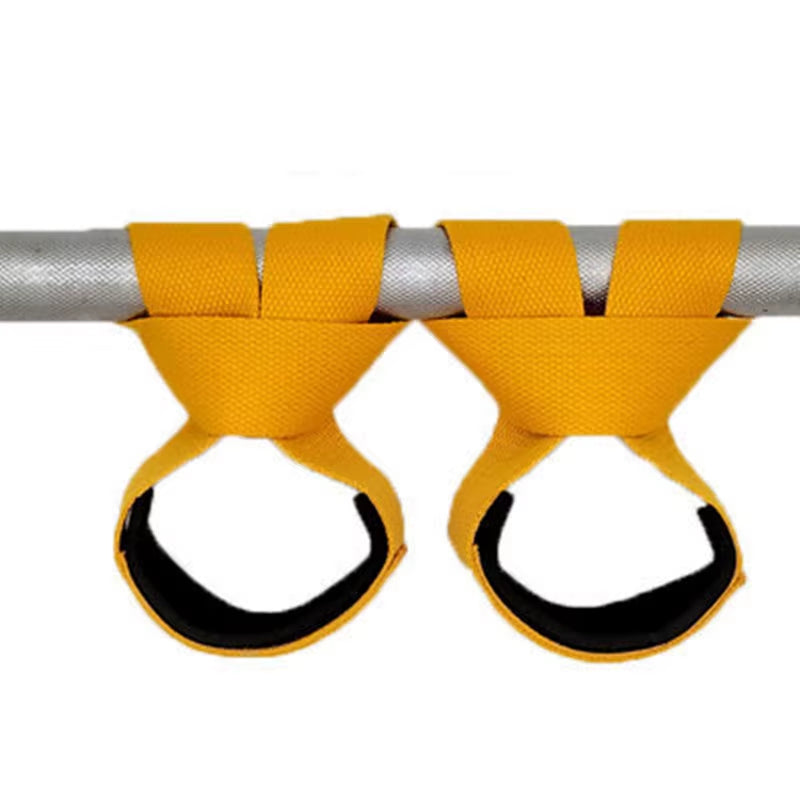 Gym Lifting Straps Barbell Deadlift Booster Belt Fitness Anti-Slip Hand Wraps Wrist Straps Fitness Training Auxiliary Belt